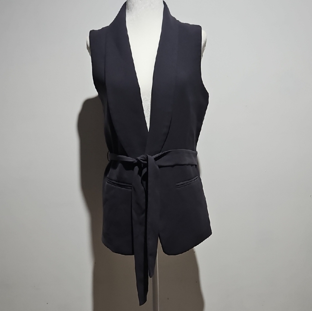 Simply Vera Vera Wang Charcoal Vest